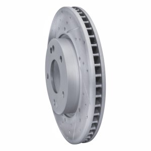 Kia Forte Brake Rotor (1) - Front Left - DFC - Geoperformance Drilled & Slotted - `10-`13