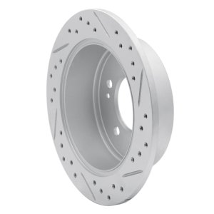 Kia Forte Koup Brake Rotor (1) - Rear Left - DFC - Drilled and Slotted Geoperformance - `10-`13