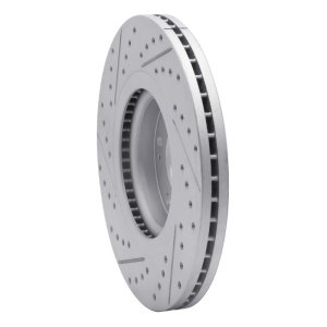 Kia Sedona Brake Rotor (1) - Front Right - DFC - Geoperformance Drilled & Slotted - `15-`21