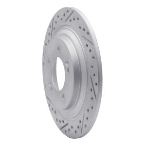 Hyundai Kona EV Brake Rotor (1) - Rear Left - DFC - Drilled & Slotted Geoperformance - `17-`23