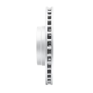 Tesla Model X Brake Rotor (1) - Front Left - DFC - Geoperformance Drilled & Slotted - `12-`21