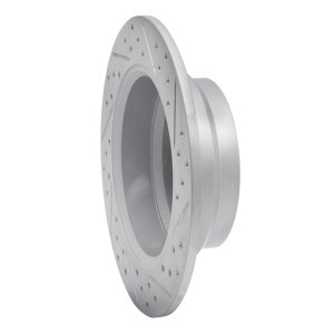 Volvo S70 Brake Rotor (1) - Rear Left - DFC - Geoperformance Drilled & Slotted - `96-`04