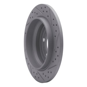 Volvo Xc70 Brake Rotor (1) - Rear Left - DFC - Geoperformance Rotor - Drilled and Slotted - `99-`09