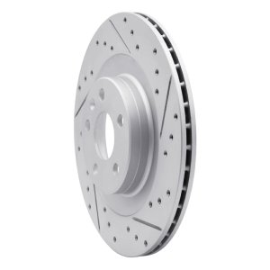 Volvo V90 Brake Rotor (1) - Rear Right - DFC - Drilled & Slotted Geoperf - `16-`26