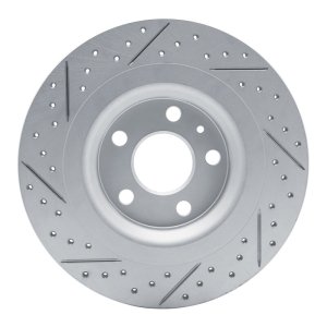 Volvo XC40 Brake Rotor (1) - Rear Right - DFC - Drilled & Slotted Geoperformance - `19-`25 Volvo XC40 Brake Rotor (1) - Rear Right - DFC - Drilled & Slotted Geoperformance - `19-`25
