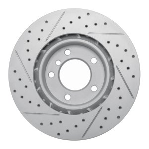 BMW M3 Brake Rotor (1) - Front Left - DFC - Drill & Slot - `95-`02
