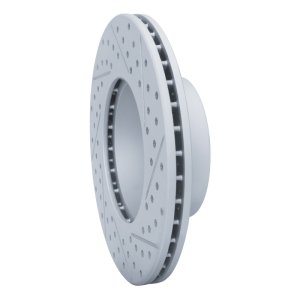 BMW 128I Brake Rotor (1) - Front Left - DFC - Geoperformance Drilled & Slotted - `06-`13