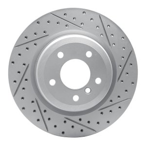 BMW 330i Brake Rotor (1) - Rear Right - DFC - Geoperformance Rotors - Drilled & Slotted - `06-`15 BMW 330i Brake Rotor (1) - Rear Right - DFC - Geoperformance Rotors - Drilled & Slotted - `06-`15