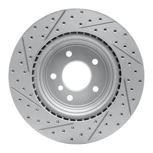 BMW 330i Brake Rotor (1) - Rear Right - DFC - Geoperformance Rotors - Drilled & Slotted - `06-`15 BMW 330i Brake Rotor (1) - Rear Right - DFC - Geoperformance Rotors - Drilled & Slotted - `06-`15