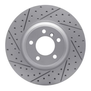 BMW 335D Brake Rotor (1) - Front Left - DFC - Geoperformance Drilled & Slotted - `07-`15 BMW 335D Brake Rotor (1) - Front Left - DFC - Geoperformance Drilled & Slotted - `07-`15