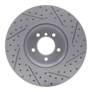 BMW 335D Brake Rotor (1) - Front Left - DFC - Geoperformance Drilled & Slotted - `07-`15 BMW 335D Brake Rotor (1) - Front Left - DFC - Geoperformance Drilled & Slotted - `07-`15