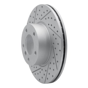 BMW 228i Brake Rotor (1) - Front Left - DFC - Geoperformance Drill & Slot - `07-`21