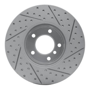 BMW 228i Brake Rotor (1) - Front Left - DFC - Geoperformance Drill & Slot - `07-`21