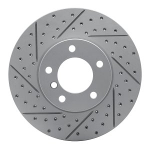 BMW 228i Brake Rotor (1) - Front Right - DFC - Drilled & Slotted Geoperformance Rotor - `07-`21