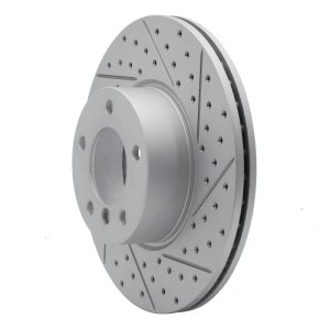 BMW 228i Brake Rotor (1) - Front Right - DFC - Drilled & Slotted Geoperformance Rotor - `07-`21