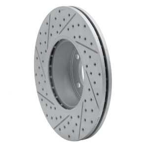BMW 228i Brake Rotor (1) - Front Right - DFC - Drilled & Slotted Geoperformance Rotor - `07-`21
