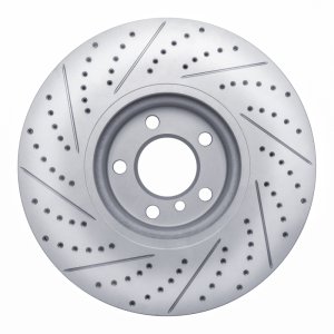 BMW 650I Coupe Brake Rotor (1) - Front - DFC - Drilled & Slotted Geoperformance - `10-`18