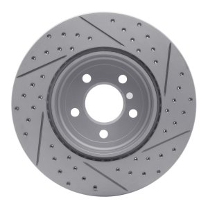 BMW 640I Xdrive Gran Coupe Brake Rotor (1) - Rear Left - DFC - Drilled & Slotted Geoperformance - `10-`19 BMW 640I Xdrive Gran Coupe Brake Rotor (1) - Rear Left - DFC - Drilled & Slotted Geoperformance - `10-`19
