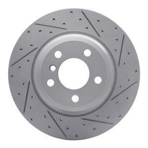 BMW 428I Brake Rotor (1) - Rear Right - DFC - Drilled & Slotted Geoperformance - `12-`20