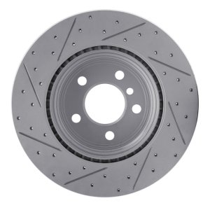 BMW 428I Brake Rotor (1) - Rear Right - DFC - Drilled & Slotted Geoperformance - `12-`20