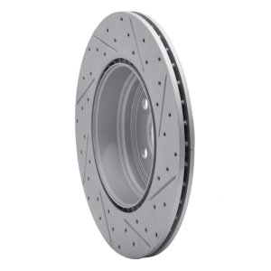 BMW 428I Brake Rotor (1) - Rear Right - DFC - Drilled & Slotted Geoperformance - `12-`20