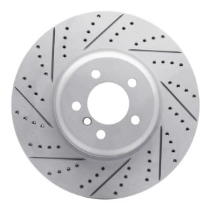 BMW ActiveHybrid 3 Brake Rotor (1) - Front Left - DFC - Geoperformance Drilled & Slotted - `13-`20 BMW ActiveHybrid 3 Brake Rotor (1) - Front Left - DFC - Geoperformance Drilled & Slotted - `13-`20