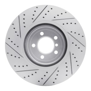 BMW 440i xDrive Gran Coupe Brake Rotor (1) - Front Right - DFC - Drilled & Slotted Geoperformance - `13-`20 BMW 440i xDrive Gran Coupe Brake Rotor (1) - Front Right - DFC - Drilled & Slotted Geoperformance - `13-`20
