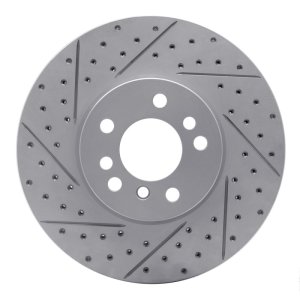 BMW M240i xDrive Brake Rotor (1) - Rear Right - DFC - Geoperformance Drilled & Slotted - `12-`20