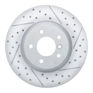 BMW 440I xDrive Coupe Brake Rotor (1) - Rear Left - DFC - Drilled & Slotted Geoperformance - `13-`21