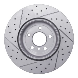 BMW 435i Brake Rotor (1) - Rear Right - DFC - Drilled & Slotted Geoperformance - `13-`21