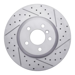 BMW 435i Brake Rotor (1) - Rear Right - DFC - Drilled & Slotted Geoperformance - `13-`21