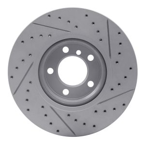 BMW 428I Brake Rotor (1) - Front Left - DFC - Drilled & Slotted Geoperformance - `12-`18
