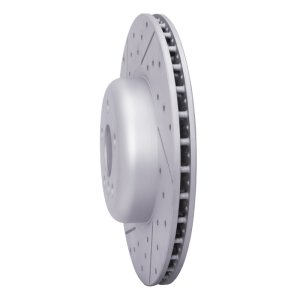 BMW 530I Xdrive Brake Rotor (1) - Rear Left - DFC - Drilled & Slotted Geoperformance - `16-`26
