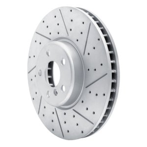 BMW 530I Brake Rotor (1) - Left Front - DFC - Drilled & Slotted Geoperformance - `16-`26