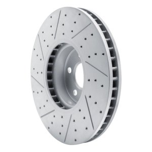 BMW 530I Brake Rotor (1) - Left Front - DFC - Drilled & Slotted Geoperformance - `16-`26
