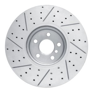BMW 530I Brake Rotor (1) - Left Front - DFC - Drilled & Slotted Geoperformance - `16-`26