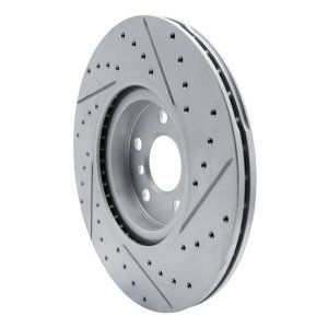 BMW 228i Xdrive Gran Coupe Brake Rotor (1) - Front Left - DFC - Drilled & Slotted Geoperformance - `15-`25