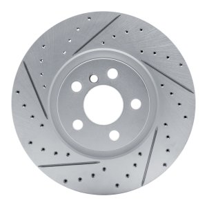 BMW 228i Xdrive Gran Coupe Brake Rotor (1) - Front Left - DFC - Drilled & Slotted Geoperformance - `15-`25