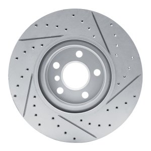 BMW 228i Xdrive Gran Coupe Brake Rotor (1) - Front Left - DFC - Drilled & Slotted Geoperformance - `15-`25