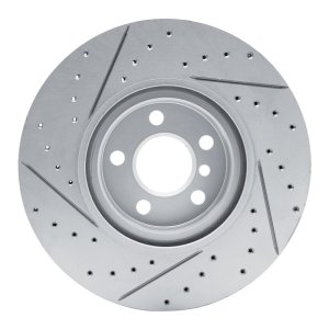 BMW 228I Gran Coupe Brake Rotor (1) - Front Right - DFC - Drilled & Slotted Geoperformance - `15-`25