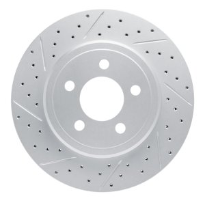 Chrysler 300 Brake Rotor (1) - Rear Left - DFC - Geoperf Rotors - Drill & Slot - `05-`23