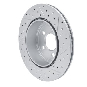 Chrysler 300 Brake Rotor (1) - Rear Left - DFC - Geoperf Rotors - Drill & Slot - `05-`23