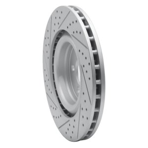 Chrysler 300 Brake Rotor (1) - Front Right - DFC - Drilled & Slotted Geoperformance - `05-`23