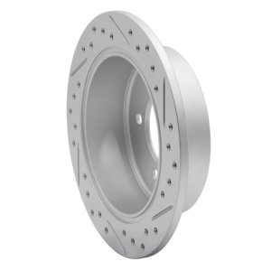 Chrysler Sebring Brake Rotor (1) - Rear Left - DFC - Drilled & Slotted Geoperformance - `07-`17