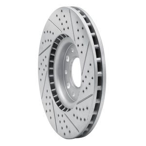 Chrysler 200 Brake Rotor (1) - Front Left - DFC - Drilled & Slotted Geoperformance - `13-`23