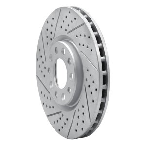 Chrysler 200 Brake Rotor (1) - Front Left - DFC - Drilled & Slotted Geoperformance - `13-`23