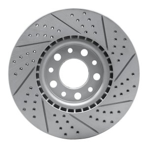 Chrysler 200 Brake Rotor (1) - Front Left - DFC - Drilled & Slotted Geoperformance - `13-`23