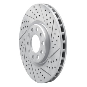 Chrysler 200 Brake Rotor (1) - Front Right - DFC - Geoperformance Drilled & Slotted - `13-`23