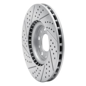 Chrysler 200 Brake Rotor (1) - Front Right - DFC - Geoperformance Drilled & Slotted - `13-`23