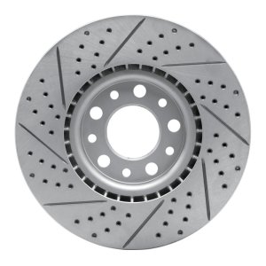 Chrysler 200 Brake Rotor (1) - Front Right - DFC - Geoperformance Drilled & Slotted - `13-`23